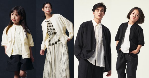 COMME CA ISM 4月新作商品 「生成と黒」