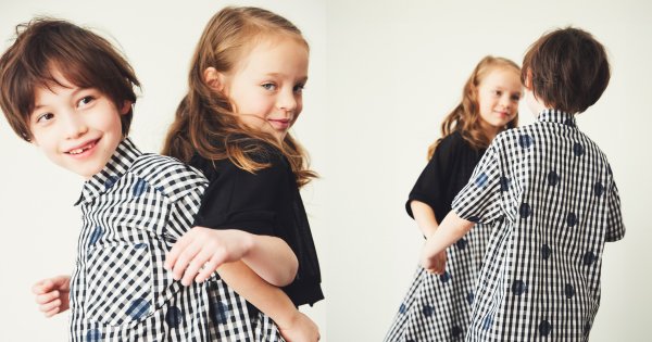 COMME CA FILLE 4月新作商品<br>「ギンガムチェックと水玉はなかよし!」