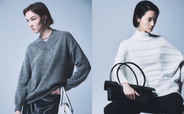 COMME CA  12月新作商品 「質感が語るニット」
