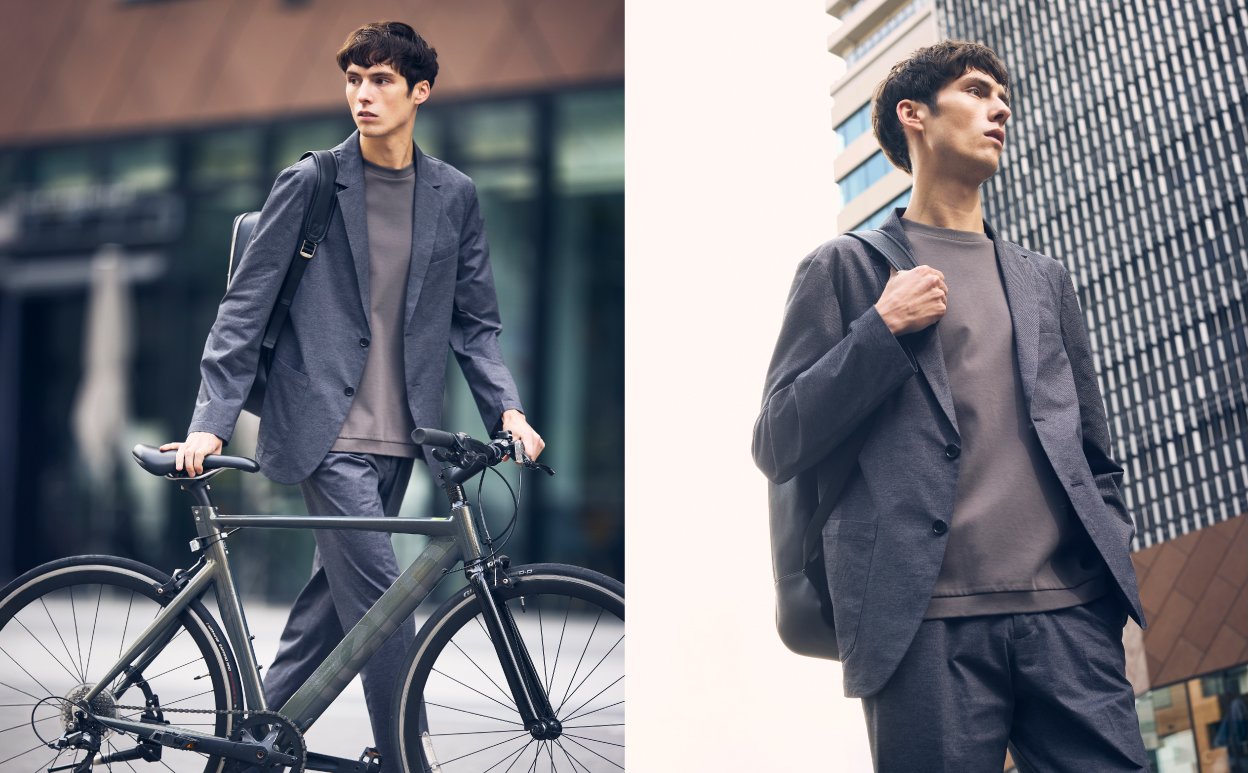 「 AIR DOT JERSEY SET-UP 」 COMME CA MEN